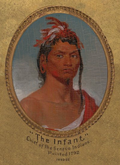 "Der Säugling," Häuptling der Seneca-Indianer de John Trumbull