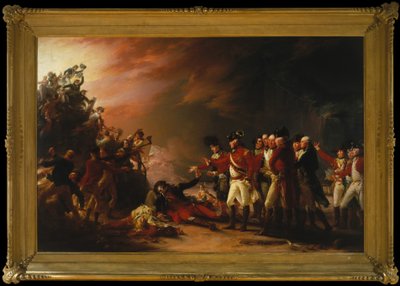 La salida hecha por la guarnición de Gibraltar, 1789 de John Trumbull