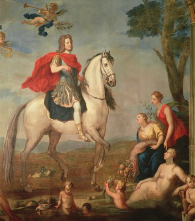 Jorge I a caballo de John Vanderbanck