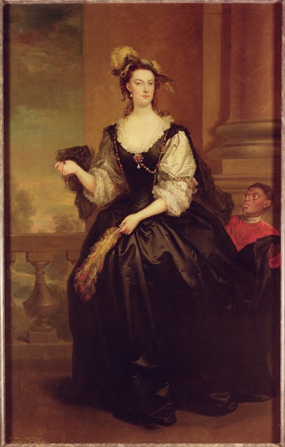 Retrato de Anne Howard, Lady Yonge de John Vanderbanck