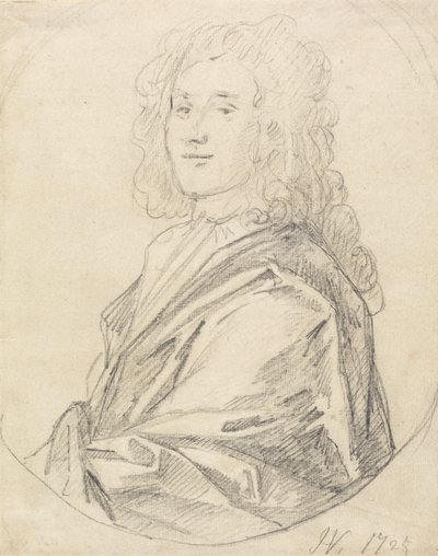 Retrato de un caballero de John Vanderbank