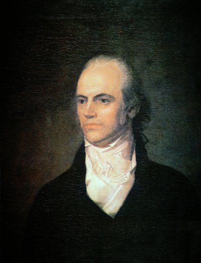 Aaron Burr (1756-1836) Vicepresidente de los EE.UU., c.1802 de John Vanderlyn