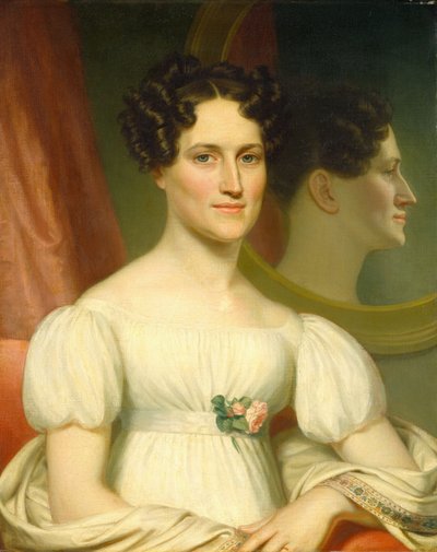Mary Ellis Bell Sra. Isaac Bell, c. 1827 de John Vanderlyn