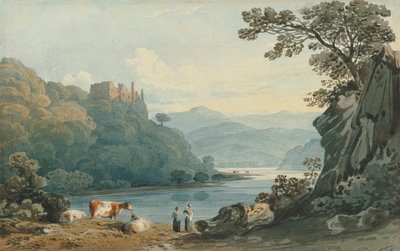 Castillo de Berry Pomeroy, Devon de John Varley