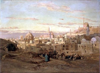 El Cairo desde el sur de John Varley