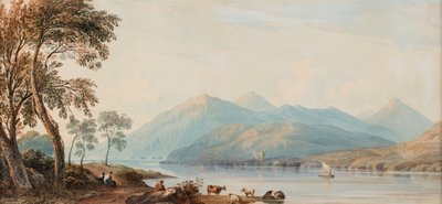 Glengary Loch, fecha desconocida (acuarela sobre papel) de John Varley
