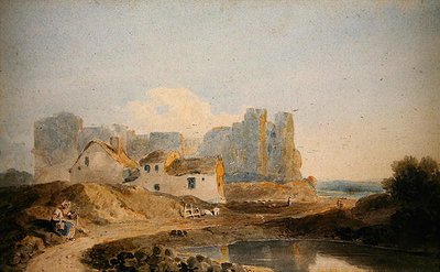 Castillo de Redland de John Varley