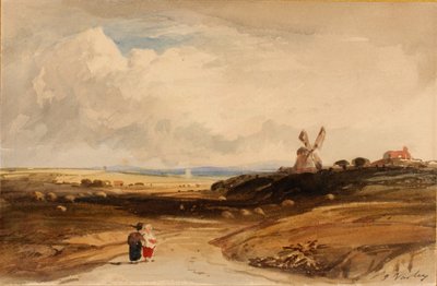 Pequeño paisaje (neerlandés) de John Varley