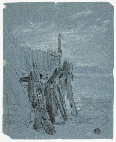 Stockade Cerca de la orilla de John Varley