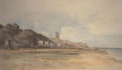 La playa en Cromer, Norfolk de John Varley