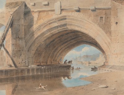 Bajo el puente del Ouse, Baño de John Varley
