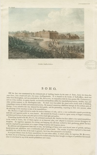 Fábrica de Soho de John Walker