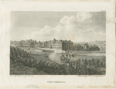 Fábrica de Soho: grabado en acero, nd [c 1798] de John Walker