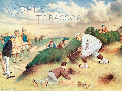 Anuncio Satírico para los Tabacos de Cope, c. 1890s de John Wallace