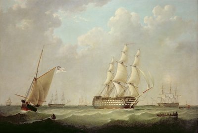 H.M.S. Britannia, 1847 de John Ward of Hull