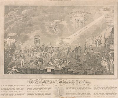 Una miniatura del mundo en el siglo XIX de John Warner Barber