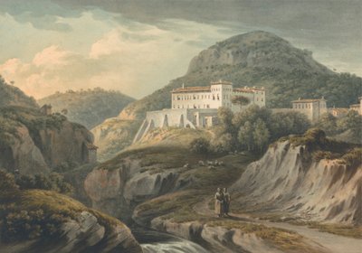 Convento de Vietri, cerca de Salerno de John Warwick Smith