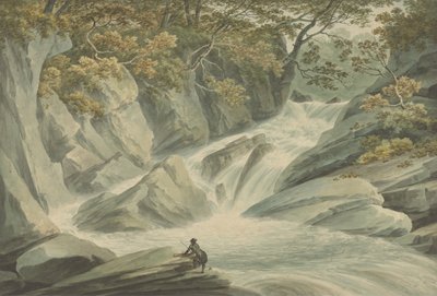 Hafod: Parte superior de la cascada de John Warwick Smith