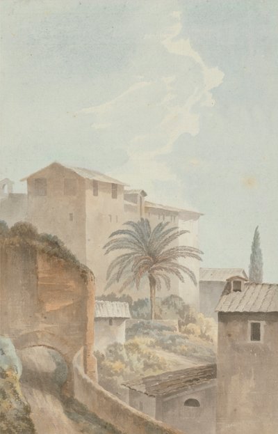 En el monte Palatino de John Warwick Smith
