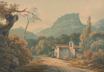 El Hermitage de Frascati de John Warwick Smith