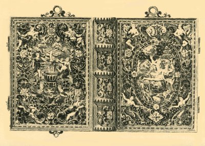 Cubierta de libro de oro, siglo XIX, 1881 de John Watkins