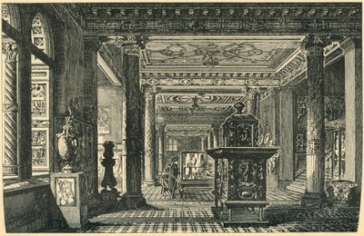 La Galería de Cerámica, Museo de South Kensington, c1876 de John Watkins