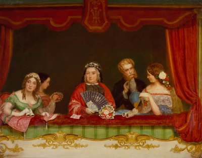 Palco privado, Drury Lane de John Watkins Chapman