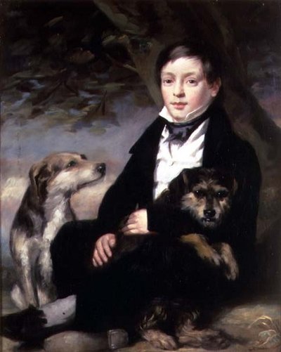 Retrato del maestro Raines, de Wheldrake Manor, York de John Watson Gordon