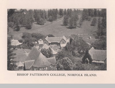 Colegio del Obispo Patteson, Isla Norfolk, 1912 de John Watt Beattie