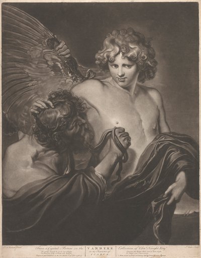 Van Dyke en el personaje de Ícaro de John Watts