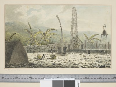 F.17 Un Morai, en Atooi, c.1773-84 de John Webber