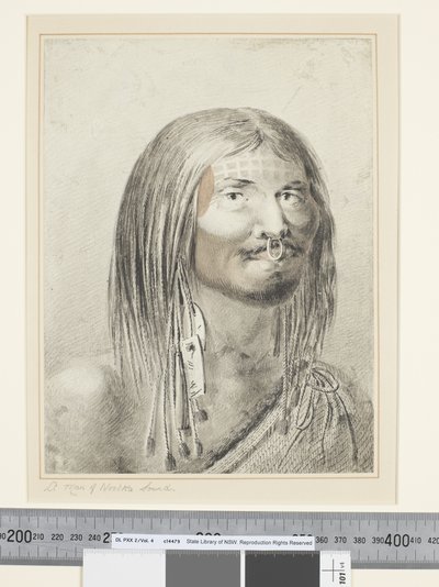 Un hombre de Nootka Sound de John Webber
