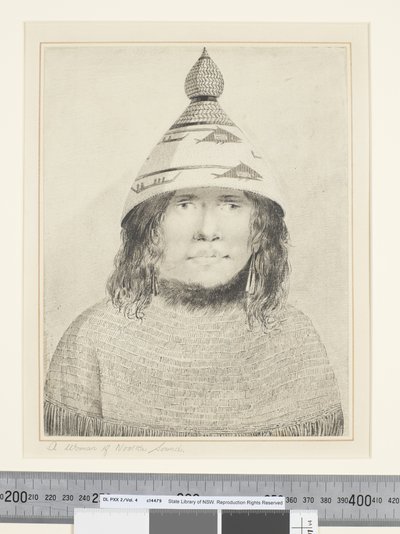 F.22 Una mujer de Nootka Sound, c.1773-84 de John Webber