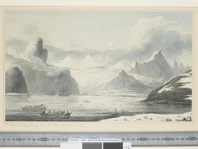 F.25 Una vista de Snug Corner Cove, en el Sonido del Príncipe Guillermo, c.1773-84 de John Webber