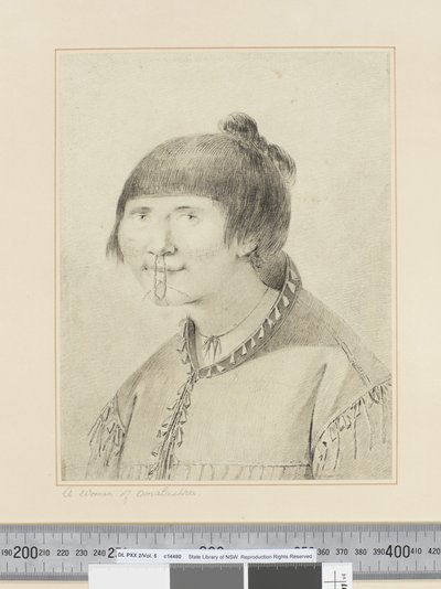 F.29 Una Mujer de Oonalashka, c.1773-84 de John Webber