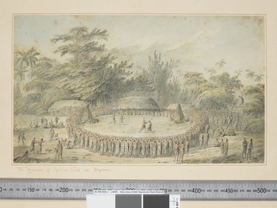 La recepción del Capitán Cook en Hapaee de John Webber