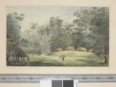 F.8 Un Fiatooka, o Morai en Tongataboo, c.1773-84 de John Webber