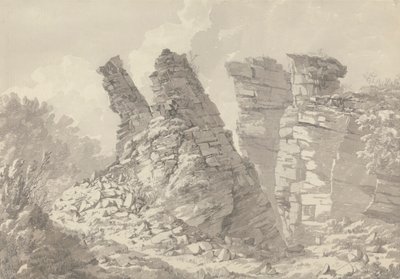 Hob Thursts Houses, Monsoldale, Derbyshire de John Webber