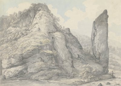 Paisaje en Derbyshire de John Webber