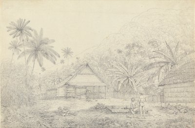 Vista en la Isla de Cracatoa de John Webber