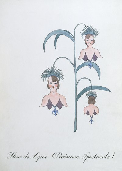 Fleur de Lysia (Parisiana Spectacula.), ilustración de 