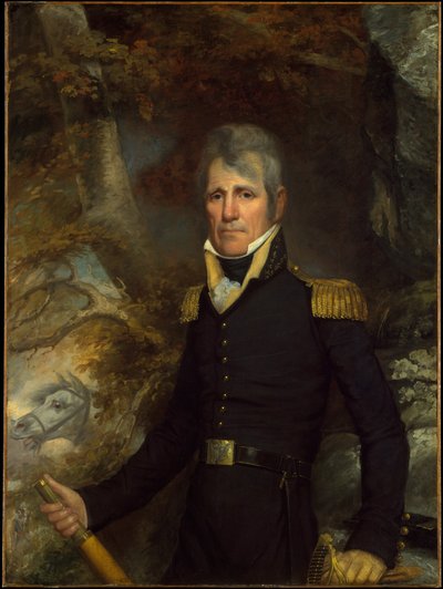General Andrew Jackson, c.1819 de John Wesley Jarvis