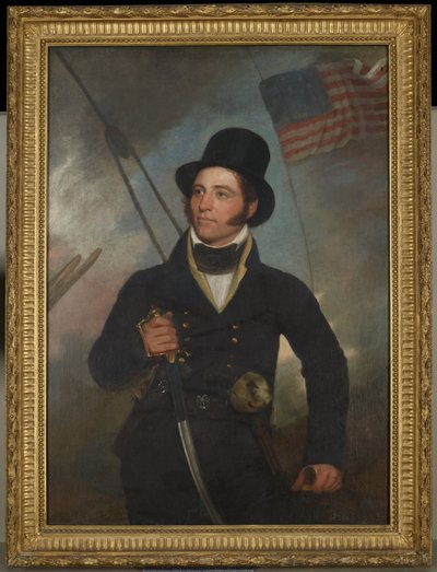 Retrato del capitán Samuel Chester Reid de John Wesley Jarvis