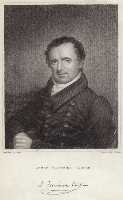 Retrato de James Fenimore Cooper de John Wesley Jarvis