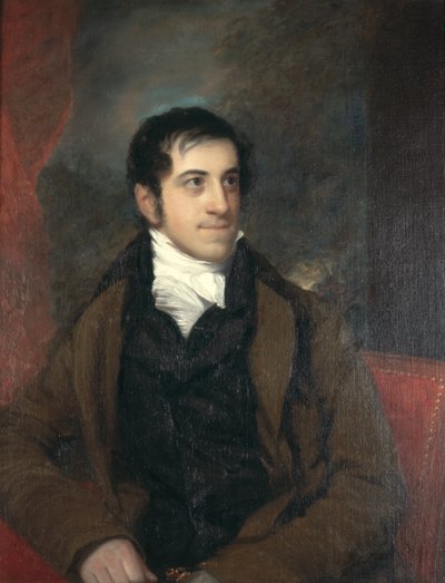 Retrato de Lewis Colford Jones de John Wesley Jarvis