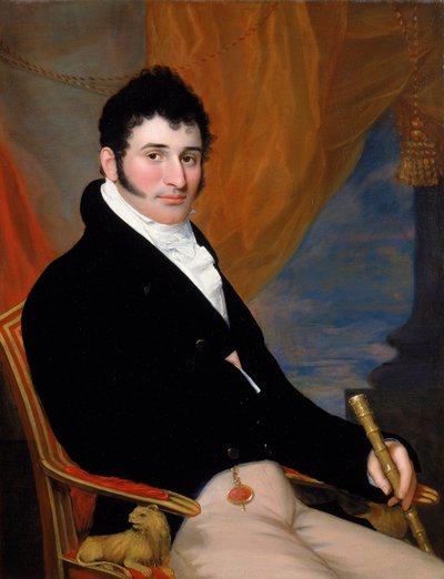 Retrato de Solomon Isaacs, ca 1813 de John Wesley Jarvis