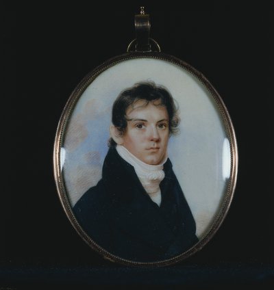 Retrato de un hombre, c. 1810 de John Wesley Jarvis