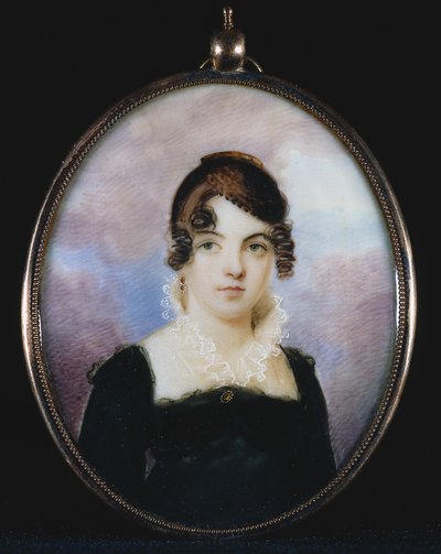 Retrato de una mujer, c. 1810 de John Wesley Jarvis