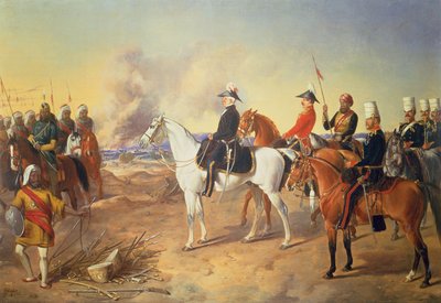 General Gough, Comandante en jefe del Ejército del Sutlej de John Wheeler of Bath