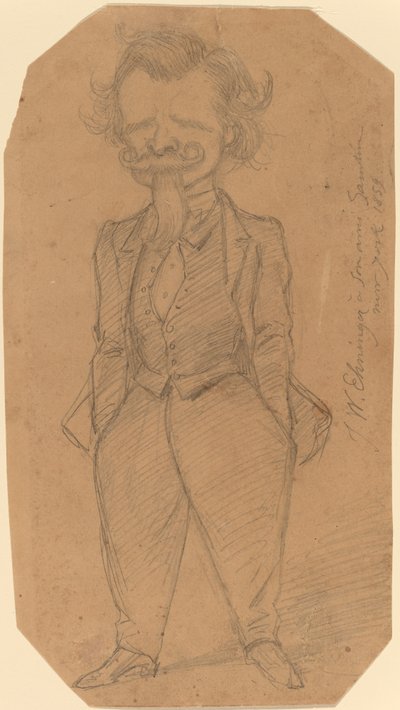 Autorretrato de John Whetten Ehninger